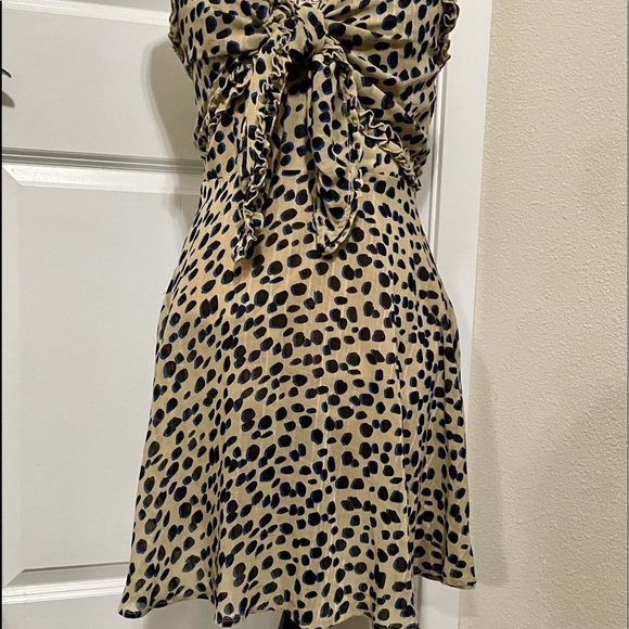 Saints + Secrets ruffled spaghetti strap dress - Picture 2 of 7